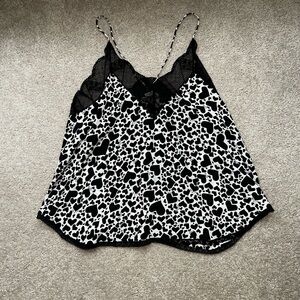 Zadig & Voltaire Monochrome Animal Print Cami